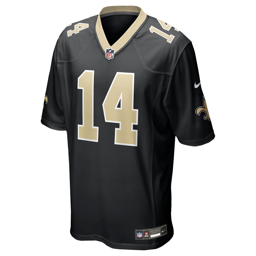Devaughn Vele New Orleans Saints Nike Black Team Game Jersey