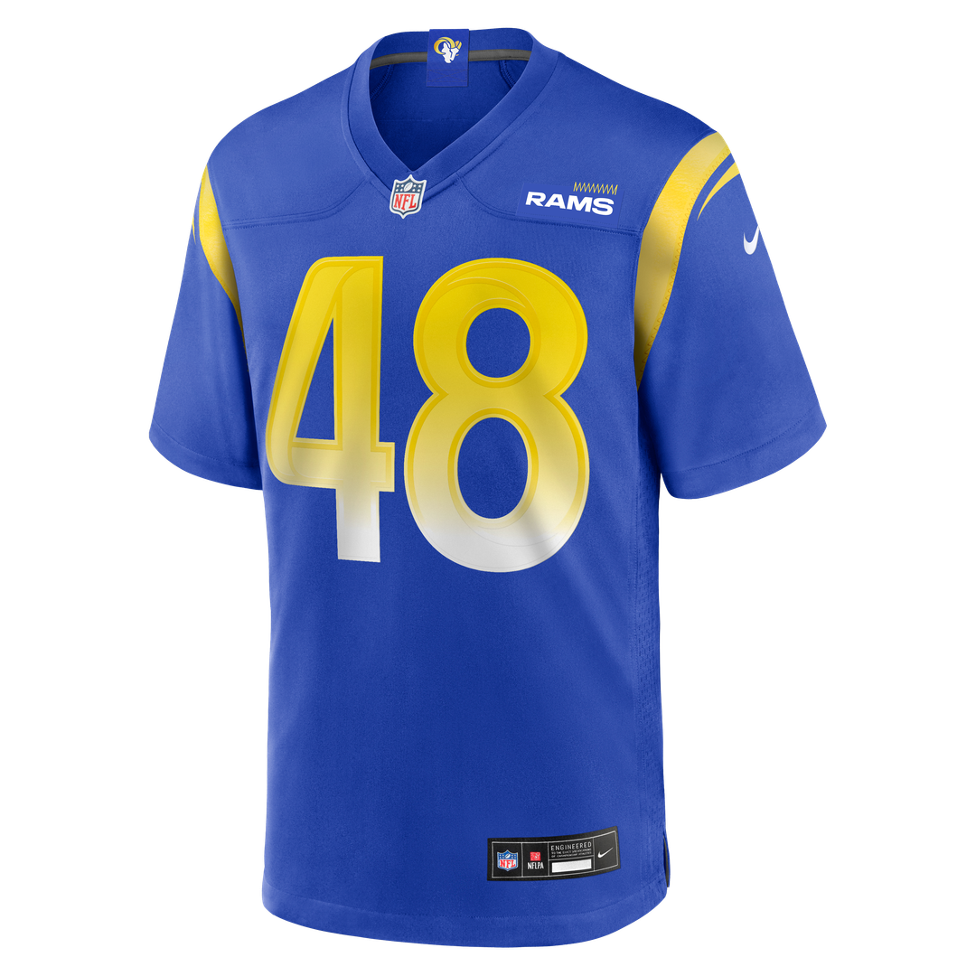 Omar Speights Los Angeles Rams Nike Royal Game Jersey