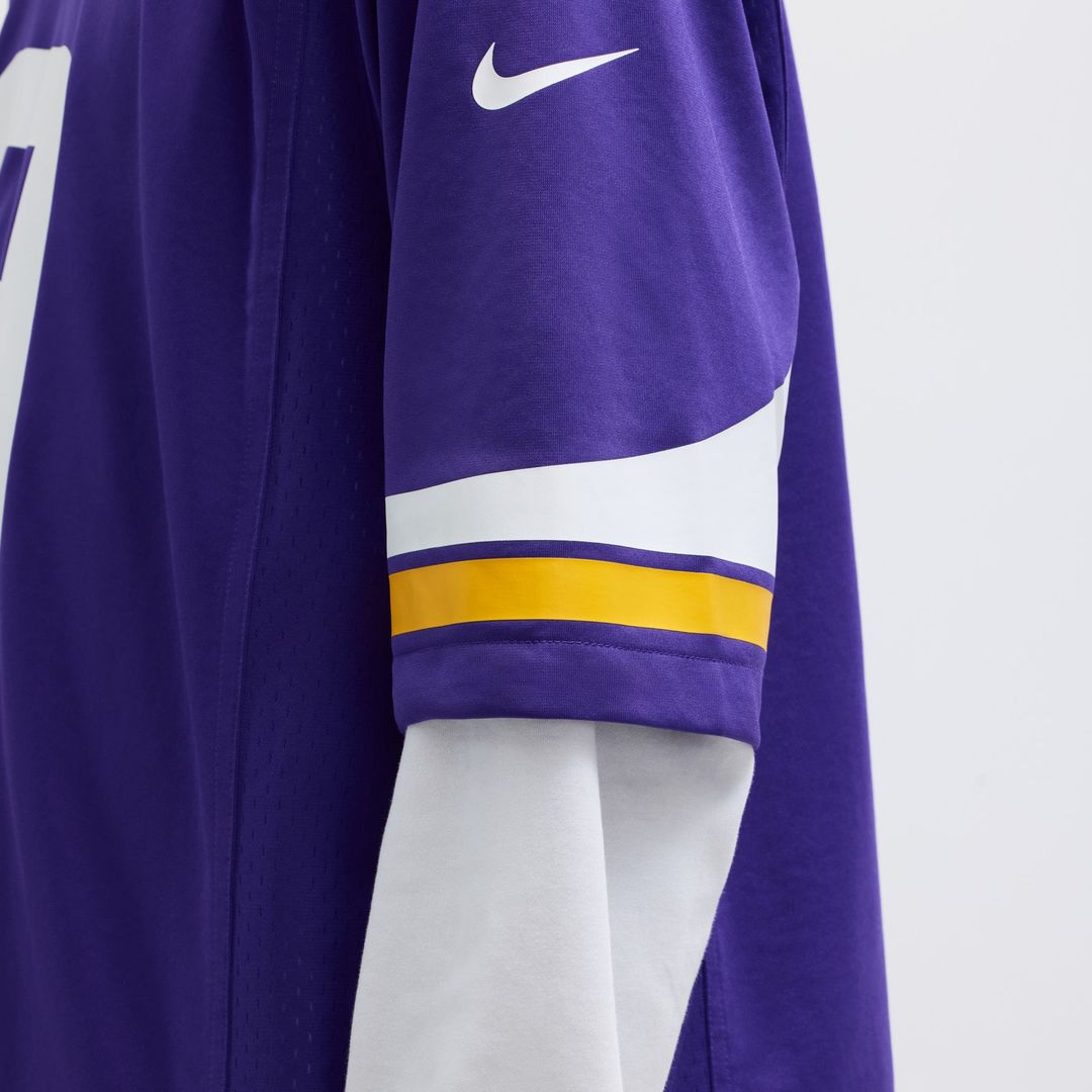 J.J. McCarthy Minnesota Vikings Nike Purple Player Game Jersey