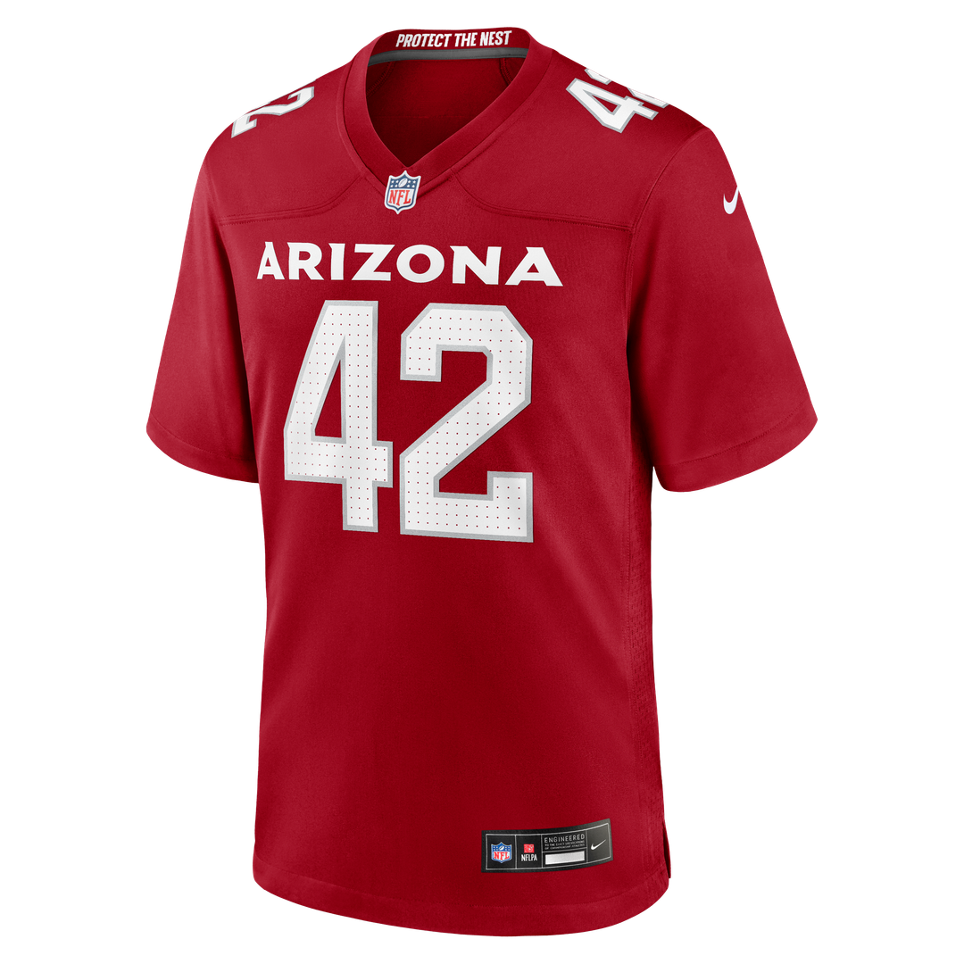 Dadrion Taylor-Demerson Arizona Cardinals Nike Cardinal Team Game Jersey