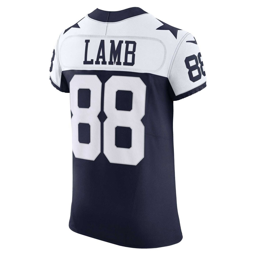 CeeDee Lamb Dallas Cowboys Nike Navy Alternate Vapor F.U.S.E. Elite Jersey