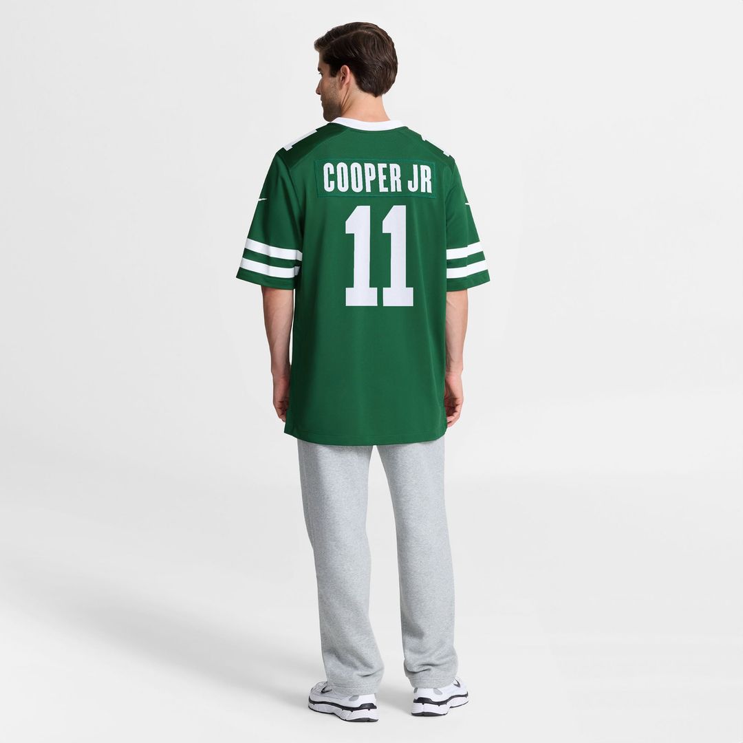 Omar Cooper Jr. New York Jets Nike Green Team Game Jersey