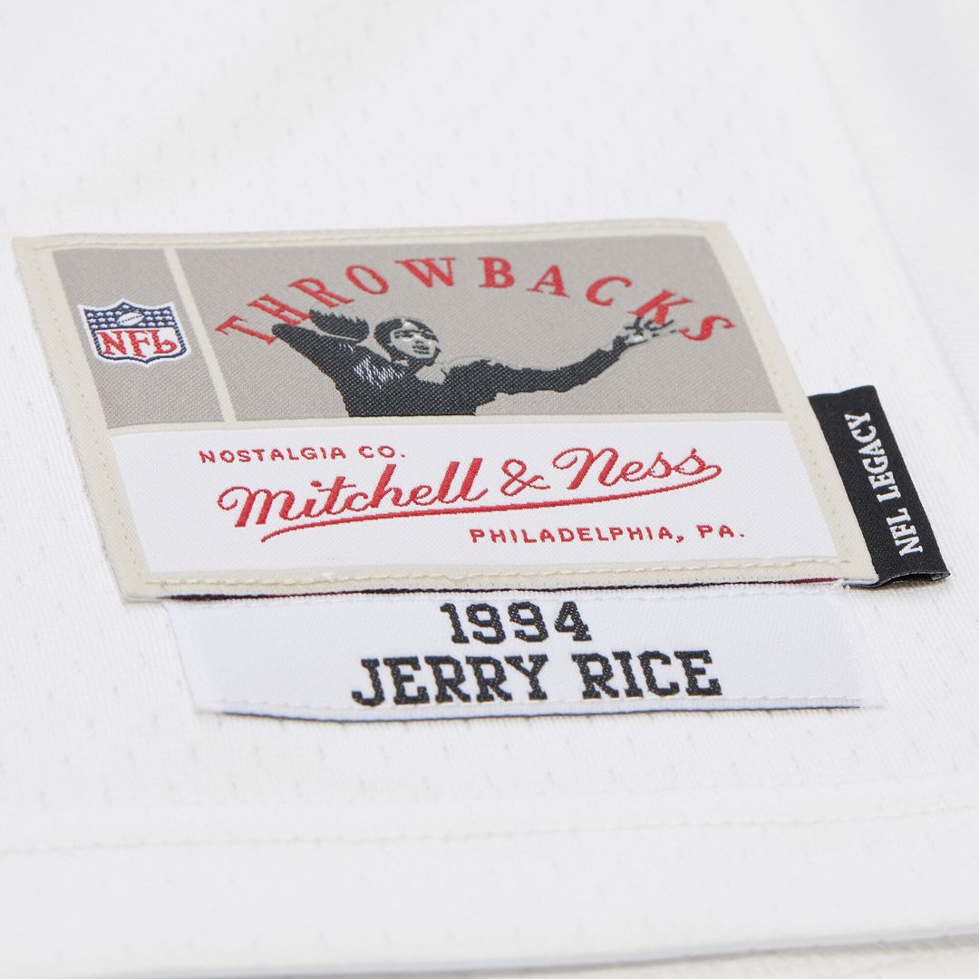 Jerry Rice San Francisco 49ers Mitchell & Ness White 1994 Legacy Replica Jersey