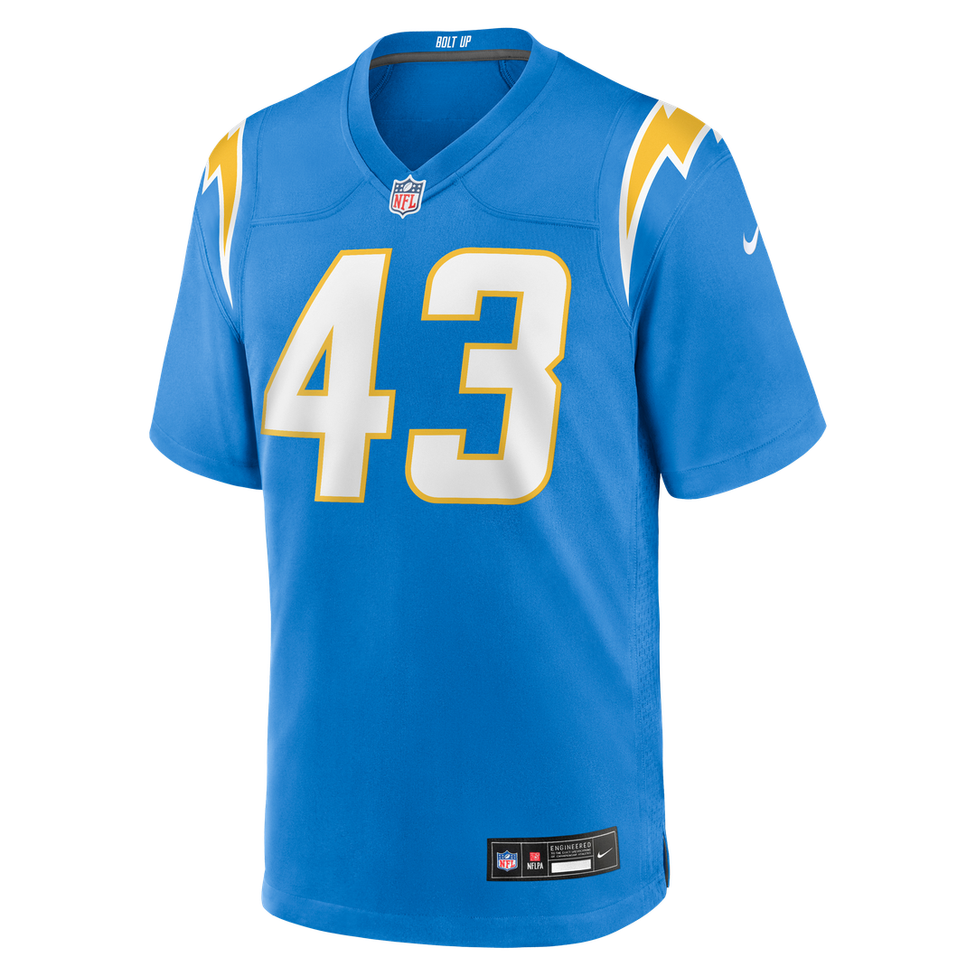 Troy Dye Los Angeles Chargers Nike Powder Blue Game Jersey