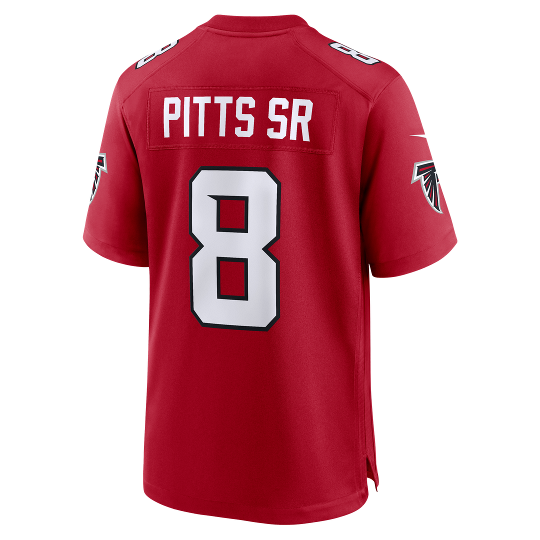 Kyle Pitts Sr. Atlanta Falcons Nike Black Alternate Game Jersey