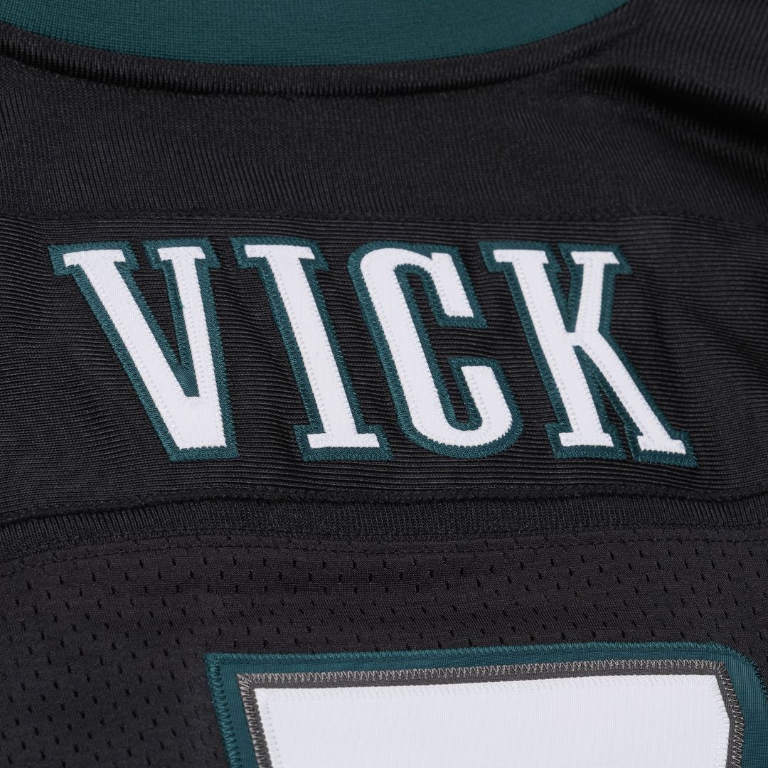 Michael Vick Philadelphia Eagles Mitchell & Ness Black 2012 Authentic Throwback Jersey