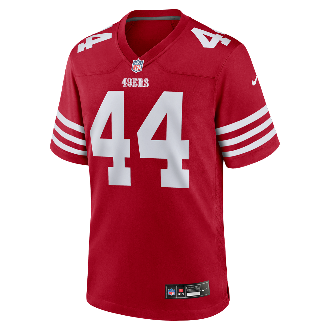 Kyle Juszczyk San Francisco 49ers Nike Scarlet Player Game Jersey