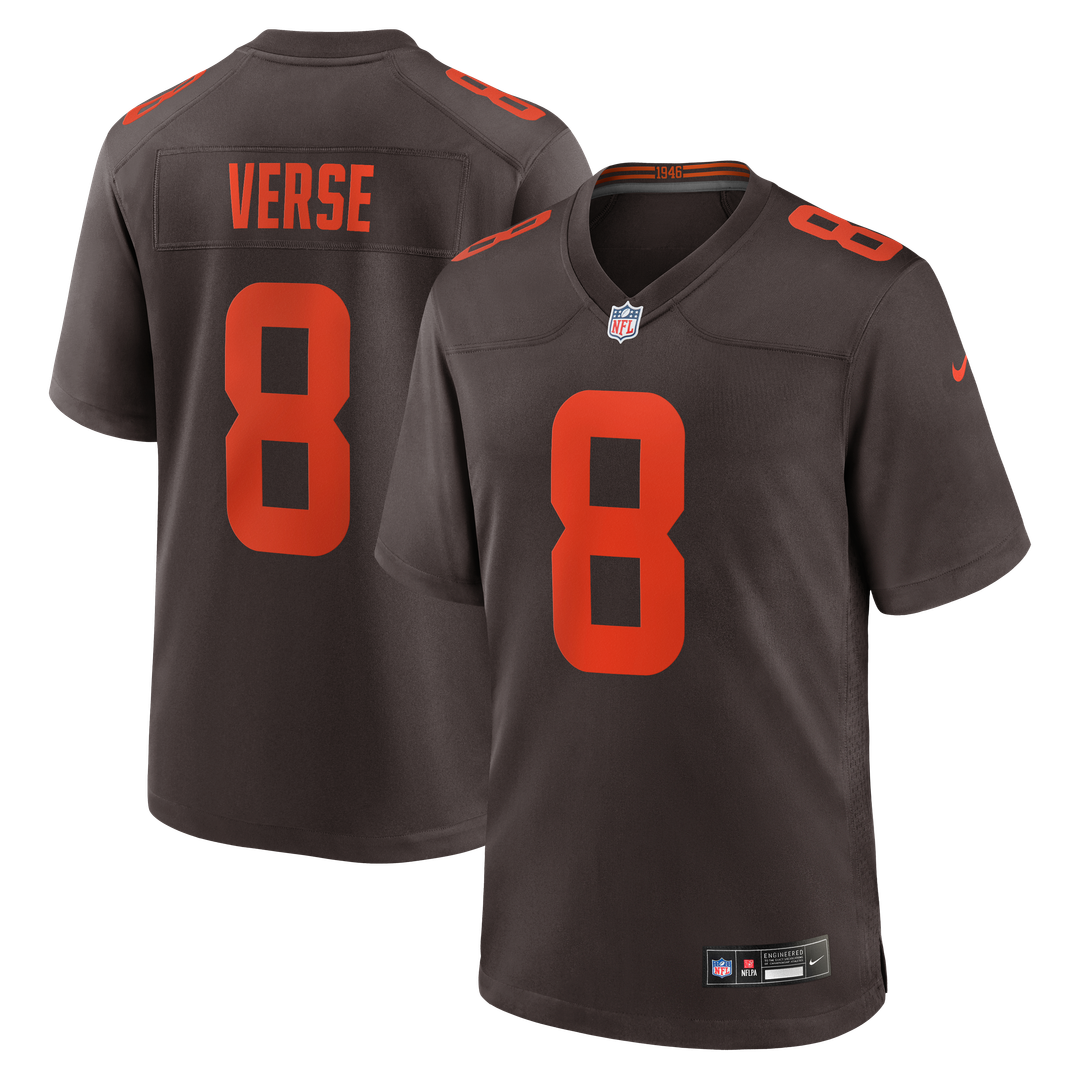 Jared Verse Cleveland Browns Nike Brown Nike Game Jersey