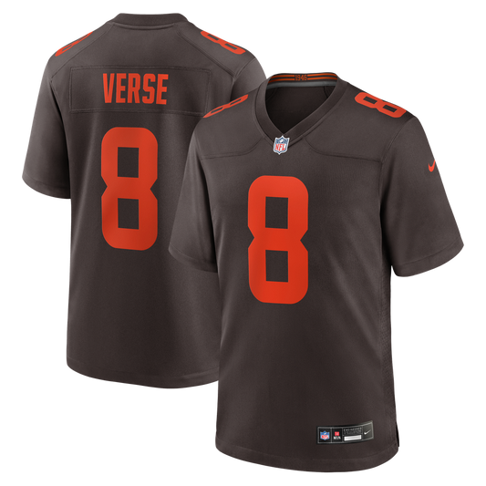 Jared Verse Cleveland Browns Nike Brown Nike Game Jersey