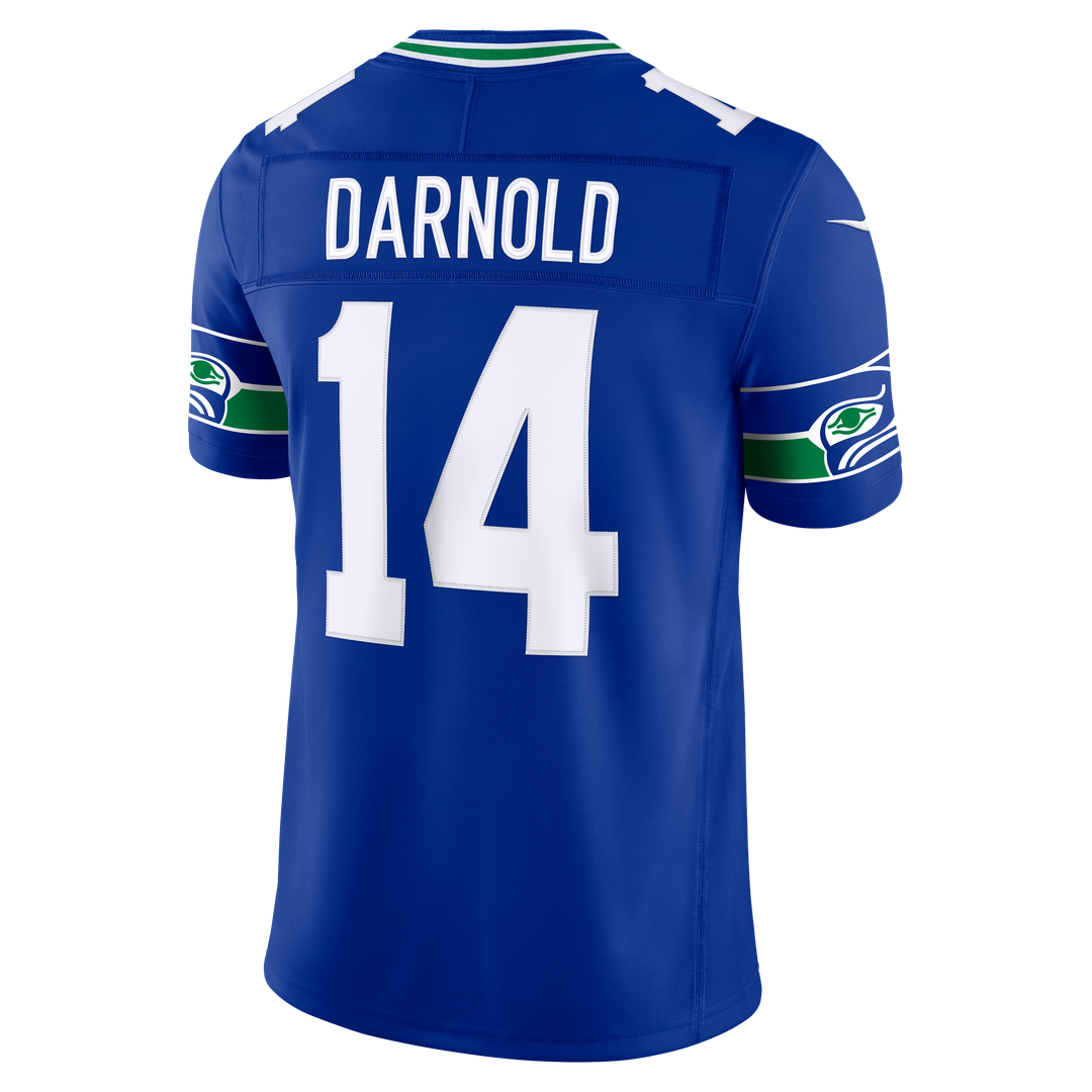 Sam Darnold Seattle Seahawks Nike Royal Alternate Vapor F.U.S.E. Stitched Limited Jersey
