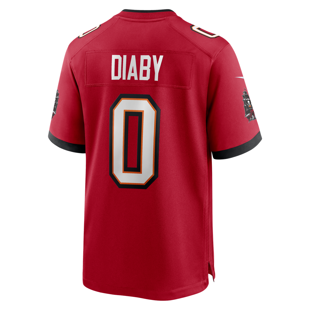YaYa Diaby Tampa Bay Buccaneers Nike Red Game Jersey