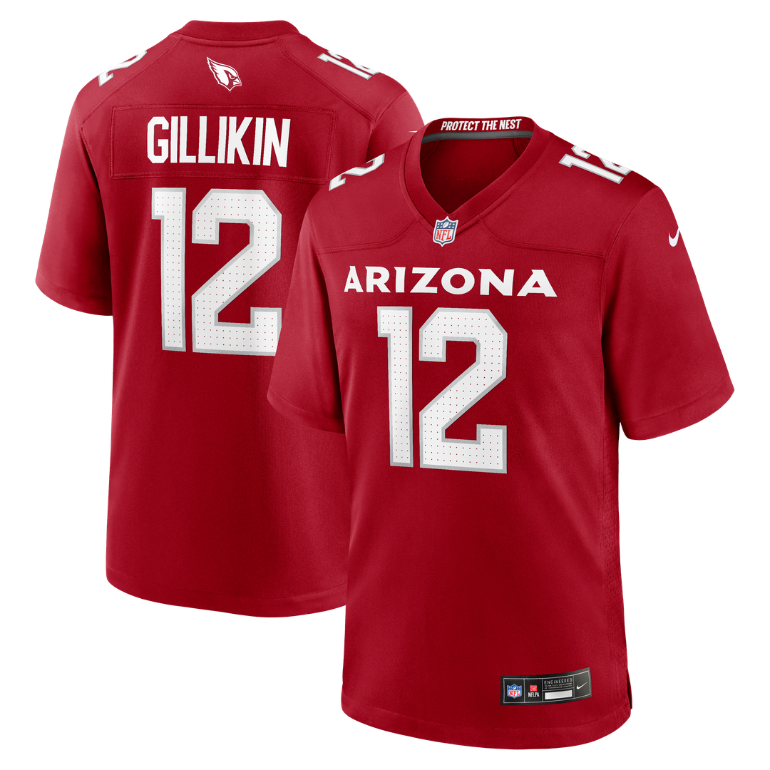 Blake Gillikin Arizona Cardinals Nike Cardinal Team Game Jersey