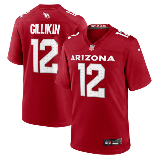 Blake Gillikin Arizona Cardinals Nike Cardinal Team Game Jersey