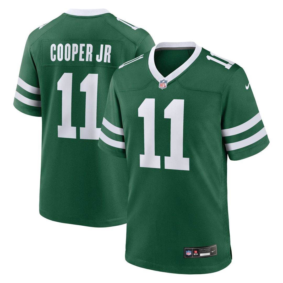 Omar Cooper Jr. New York Jets Nike Green Team Game Jersey