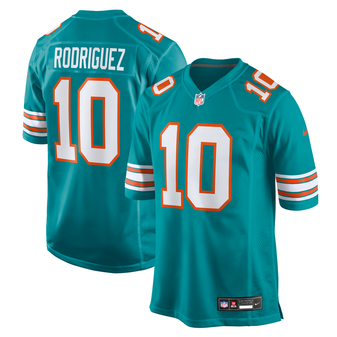 Jacob Rodriguez Miami Dolphins Nike White Game Jersey