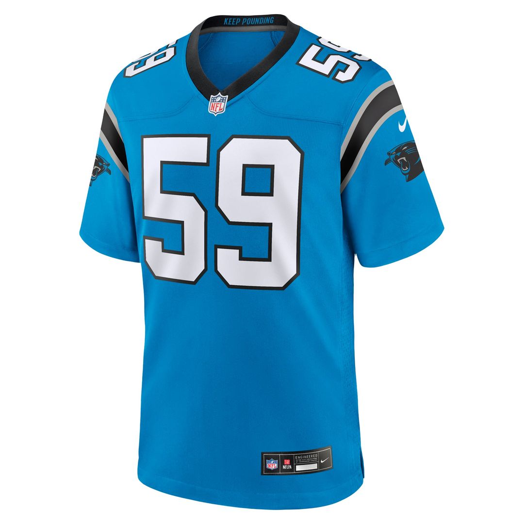 Luke Kuechly Carolina Panthers Nike Blue Retired Player Alternate Game Jersey