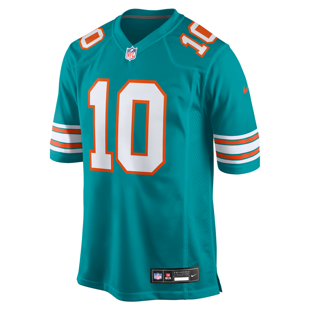Jacob Rodriguez Miami Dolphins Nike Aqua Alternate Game Jersey