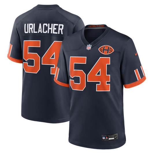 Brian Urlacher Chicago Bears Nike Navy 2026 Rivalries Collection Game Jersey