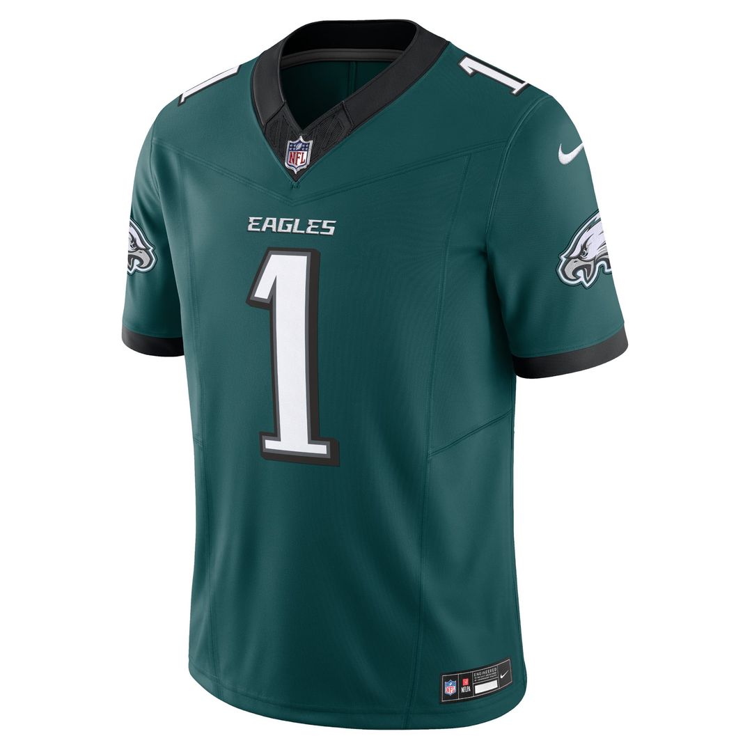 Jalen Hurts Philadelphia Eagles Nike Black Alternate Vapor F.U.S.E. Limited Jersey