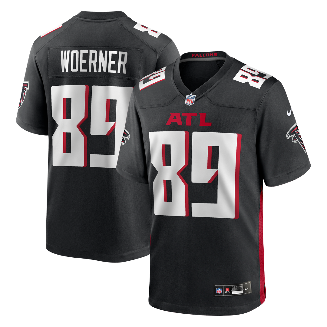Charlie Woerner Atlanta Falcons Nike Black Game Jersey