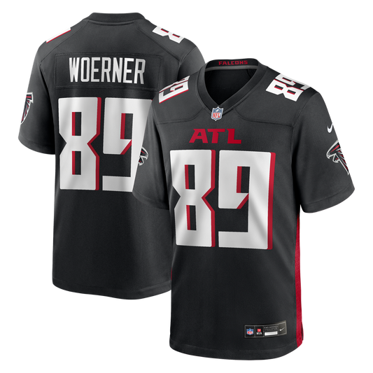 Charlie Woerner Atlanta Falcons Nike Black Game Jersey