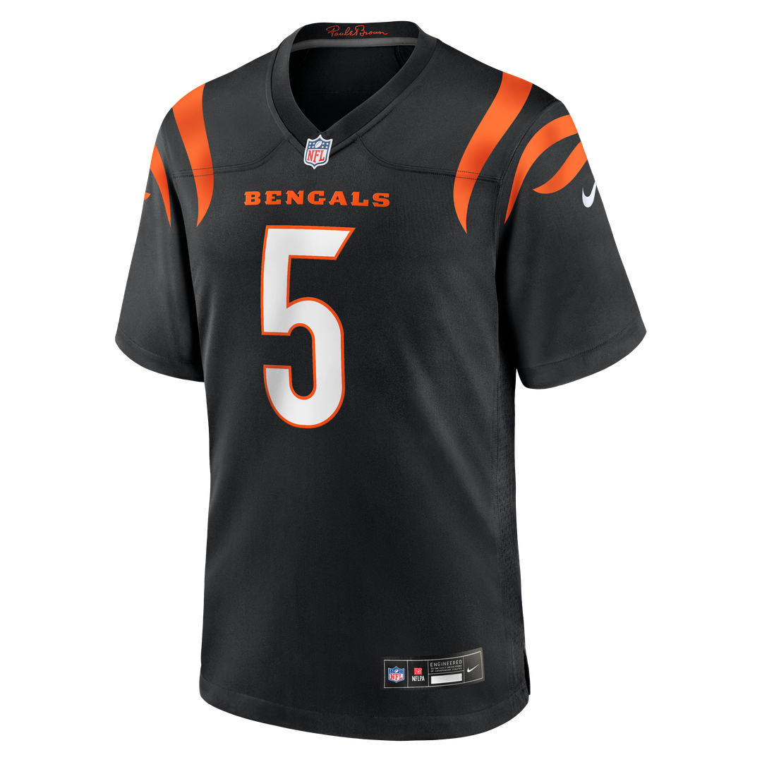 Tee Higgins Cincinnati Bengals Nike Black Game Player Jersey