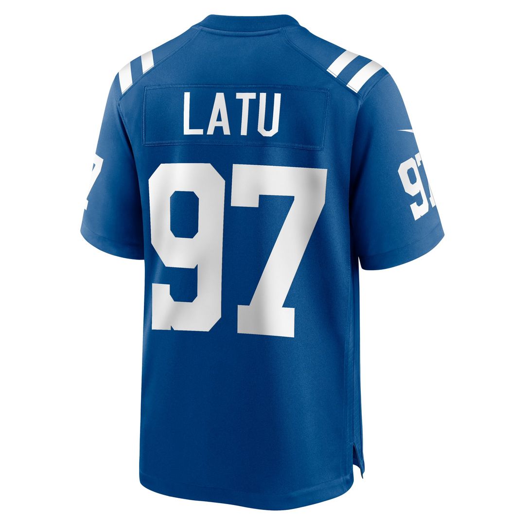 Laiatu Latu Indianapolis Colts Nike Royal Player Game Jersey