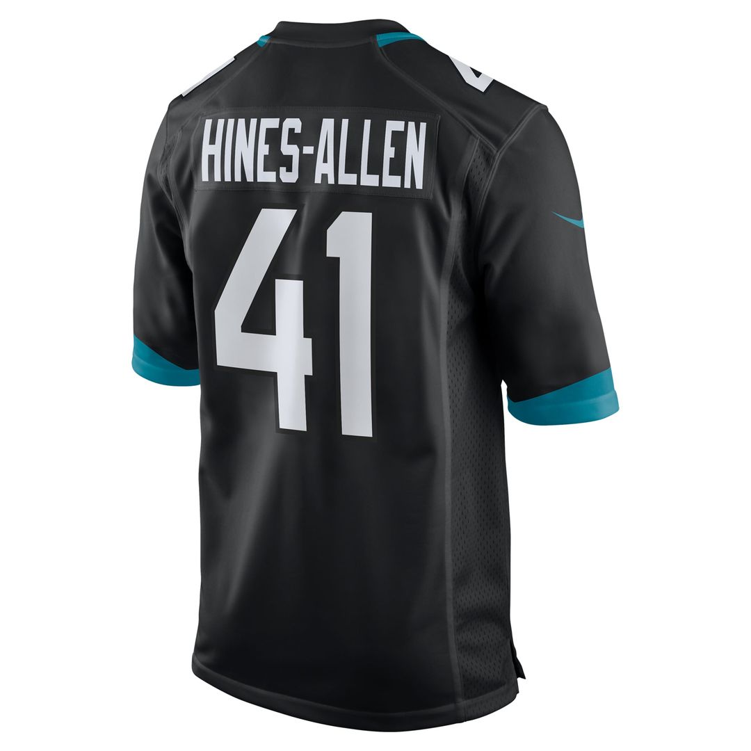 Josh Hines-Allen Jacksonville Jaguars Nike Black Alternate Game Jersey