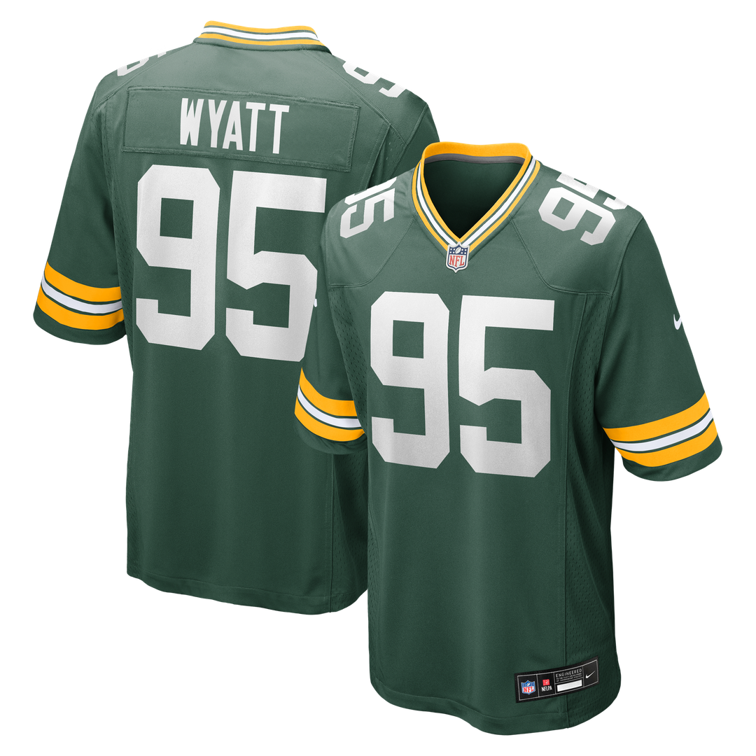 Devonte Wyatt Green Bay Packers Nike Green Player Game Jersey