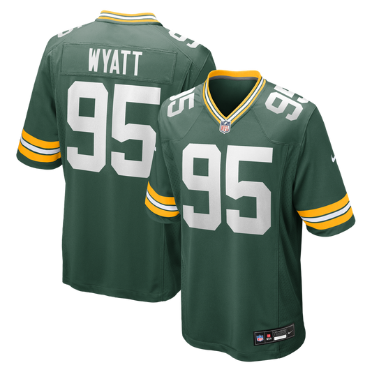 Devonte Wyatt Green Bay Packers Nike Green Player Game Jersey
