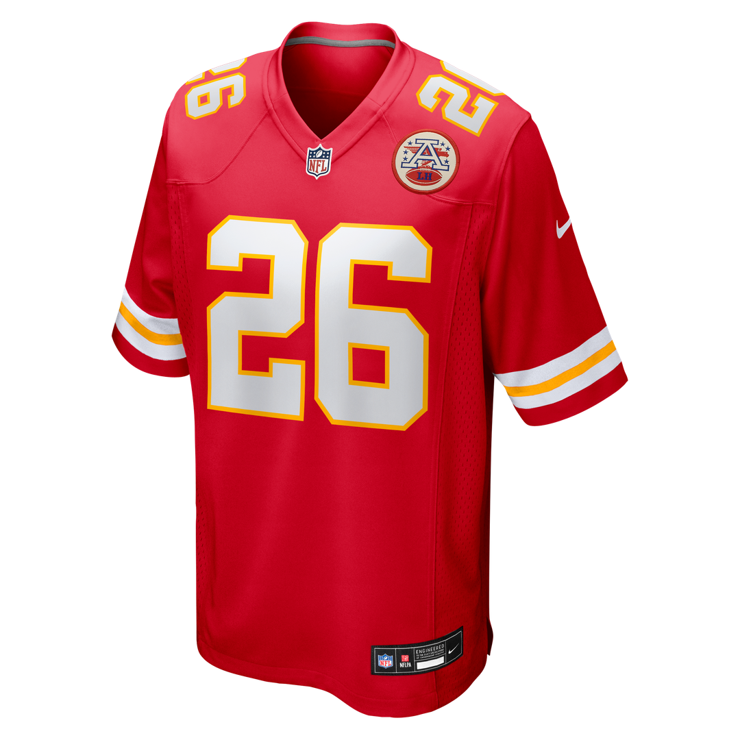 Deon Bush Kansas City Chiefs Nike Red Game Player Jersey