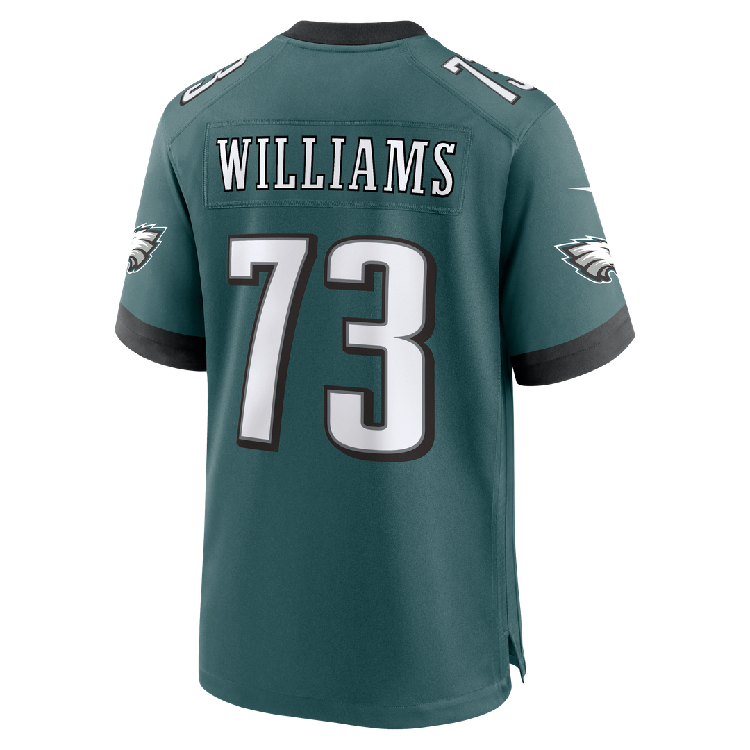 Cameron Williams Philadelphia Eagles Nike Midnight Green Team Game Jersey