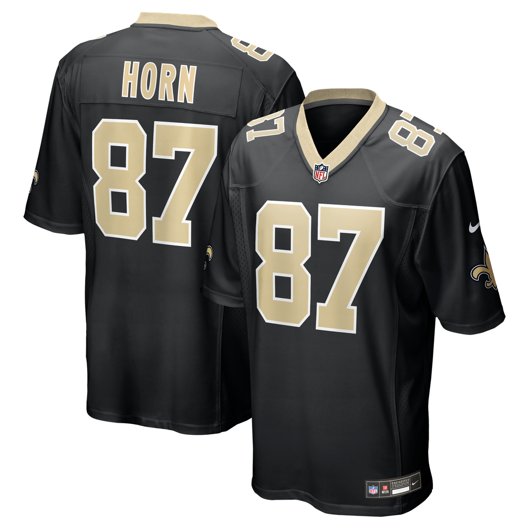 Joe Horn New Orleans Saints Nike Black Game Retired Player Jersey