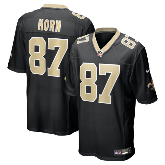 Joe Horn New Orleans Saints Nike Black Game Retired Player Jersey