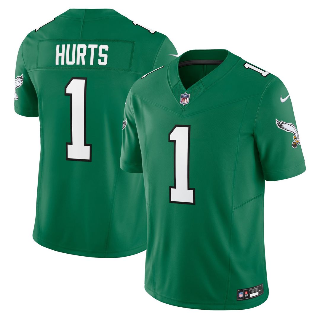 Jalen Hurts Philadelphia Eagles Nike White Vapor F.U.S.E. Limited Jersey