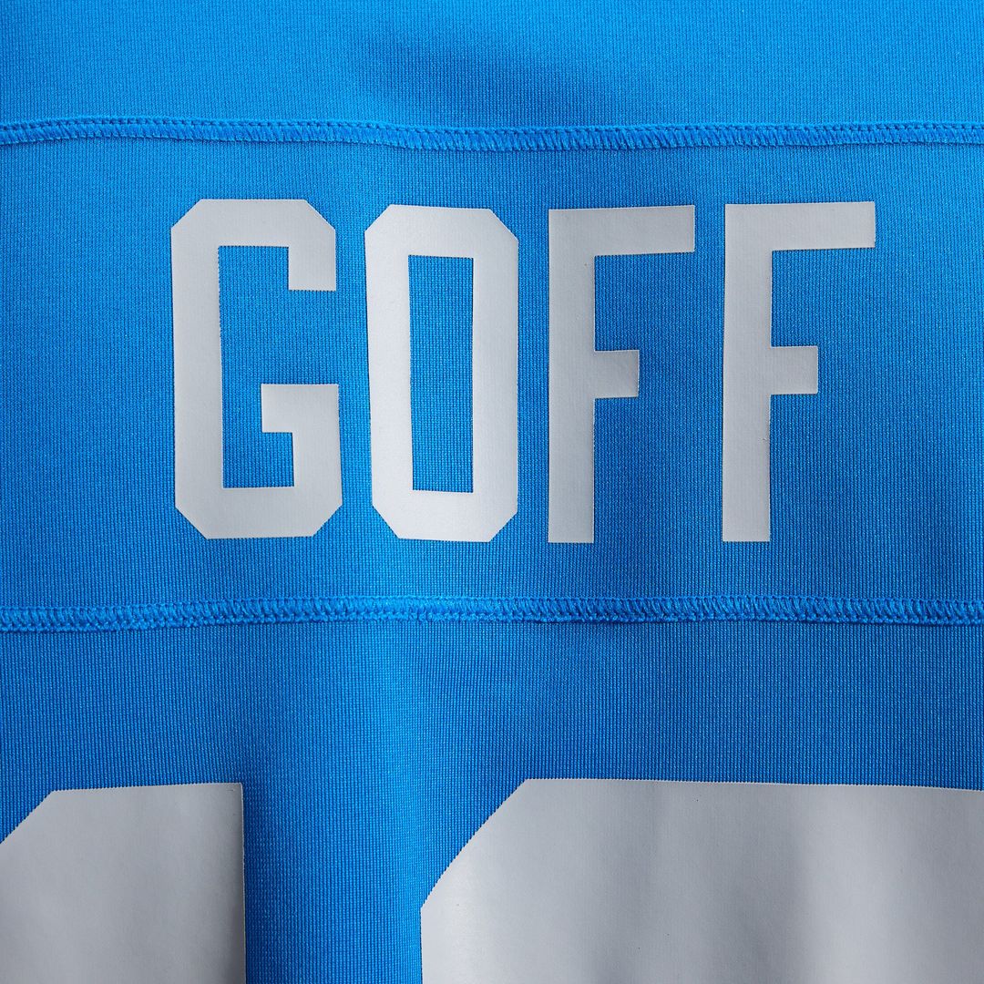 Jared Goff Detroit Lions Nike Blue Alternate Game Jersey