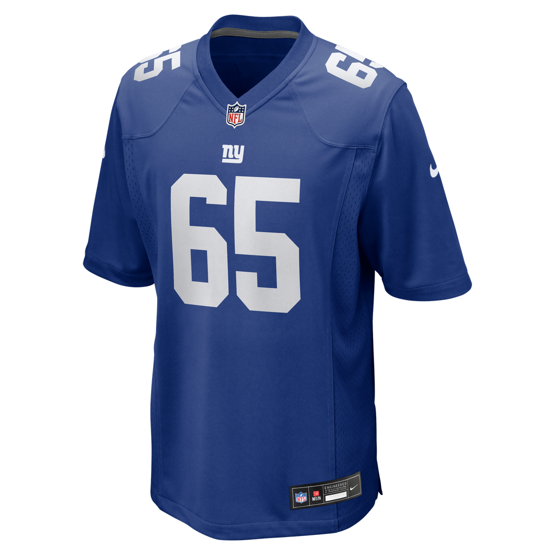 Francis Mauigoa New York Giants Nike Royal Team Game Jersey