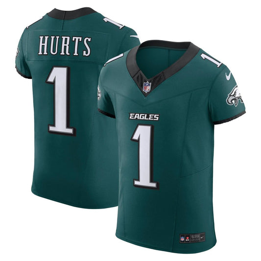Jalen Hurts Philadelphia Eagles Nike Midnight Green Team Vapor F.U.S.E. Elite Jersey