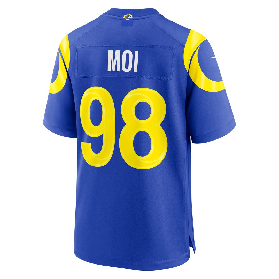 Jaxson Moi Los Angeles Rams Nike Royal Game Jersey