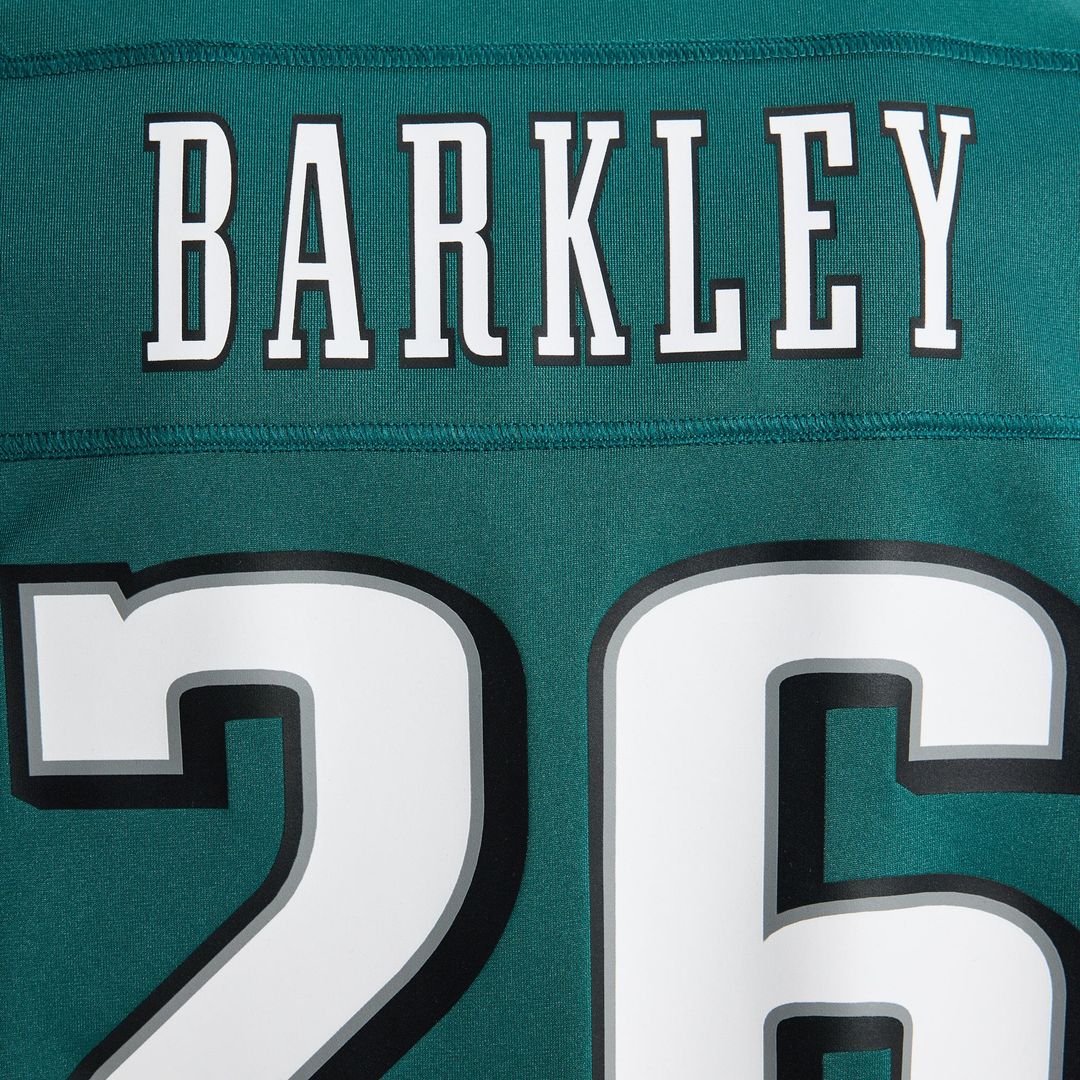 Saquon Barkley Philadelphia Eagles Nike White Game Jersey