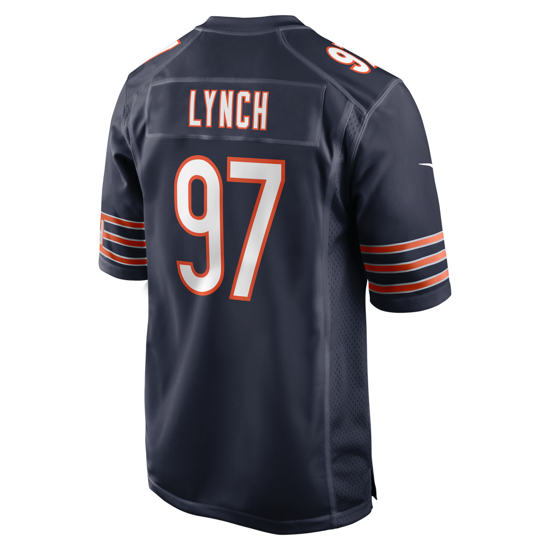 James Lynch Chicago Bears Nike Navy Team Game Jersey