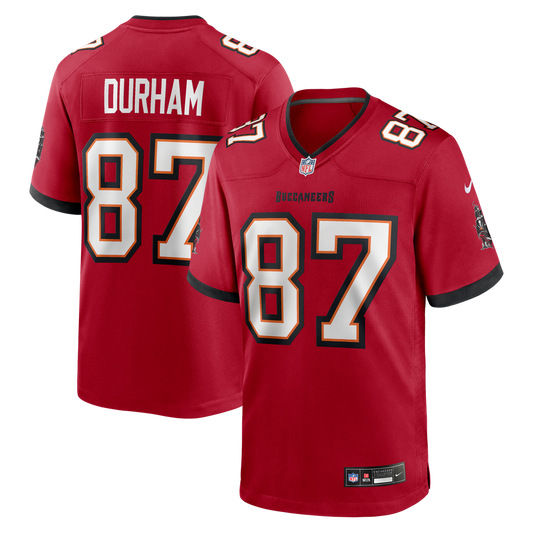 Payne Durham Tampa Bay Buccaneers Nike Red Game Jersey