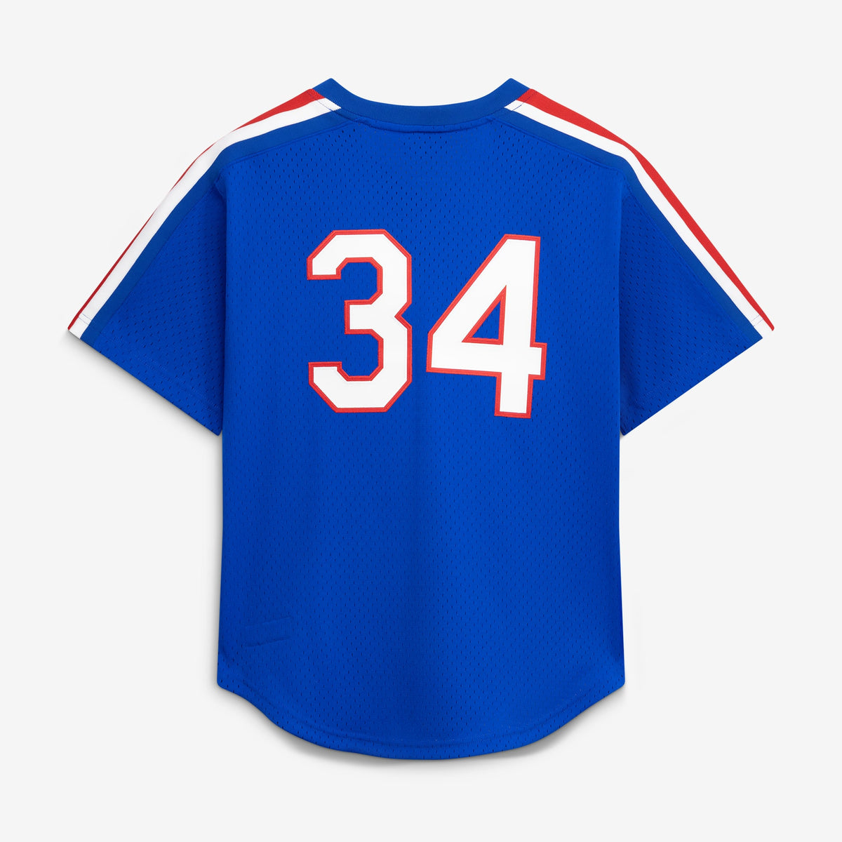 Texas Rangers Nolan Ryan Mitchell & Ness Royal Authentic Batting Practice Jersey