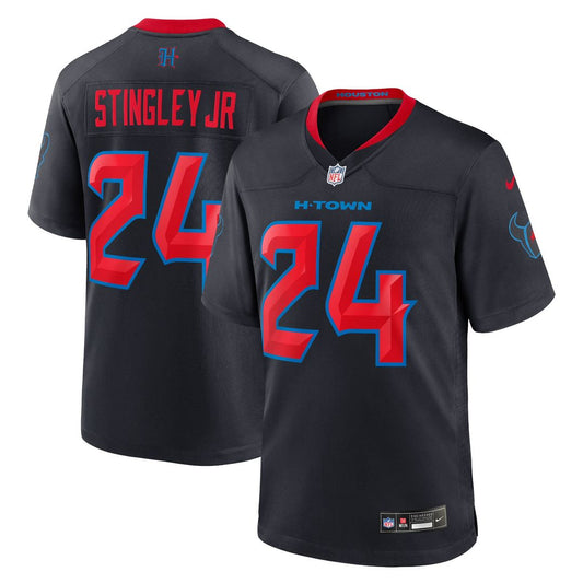 Derek Stingley Jr. Houston Texans Nike Navy 2nd Alternate Game Jersey