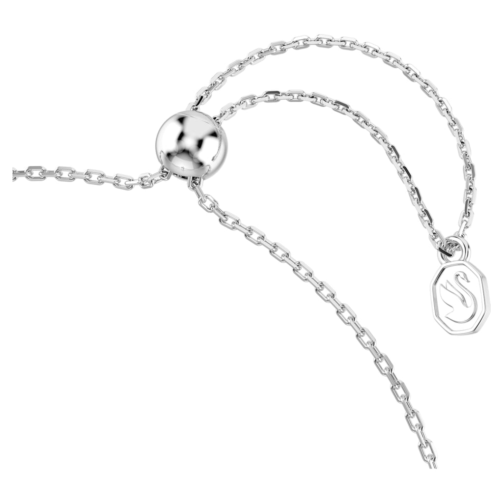 Ariana Grande x Swarovski bracelet Mixed cuts, Flower, Multicolored, Rhodium plated