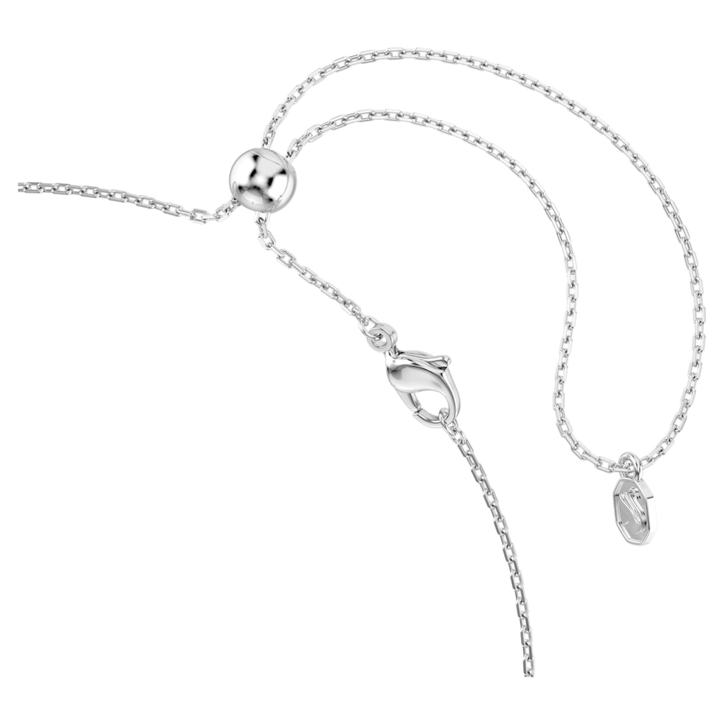 Ariana Grande x Swarovski choker Mixed cuts, Flower, Multicolored, Rhodium plated