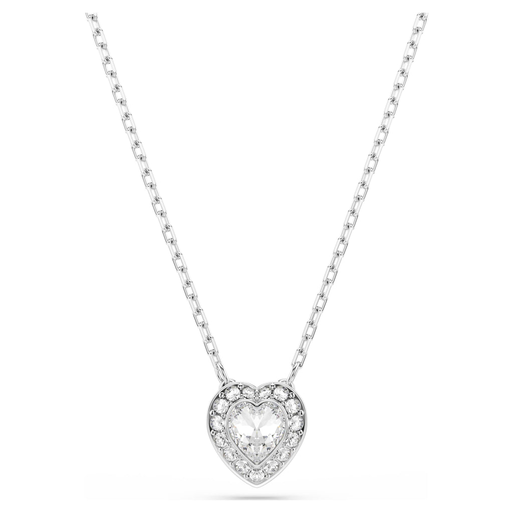 Ariana Grande x Swarovski set Mixed cuts, Heart, White, Rhodium plated