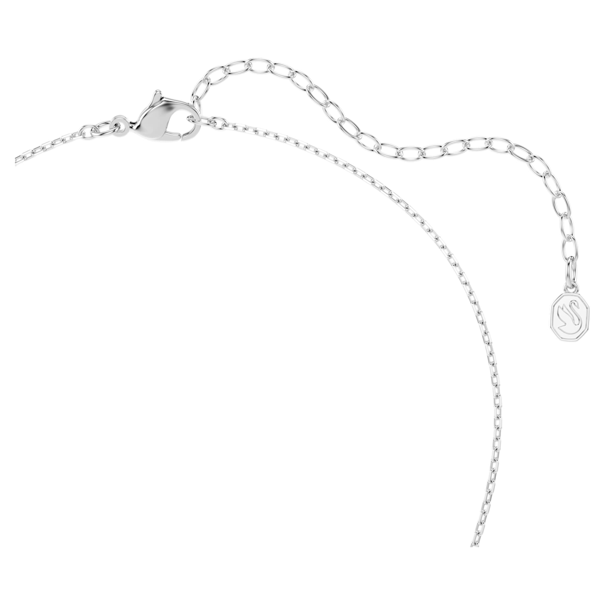Ariana Grande x Swarovski set Mixed cuts, Multicolored, Rhodium plated