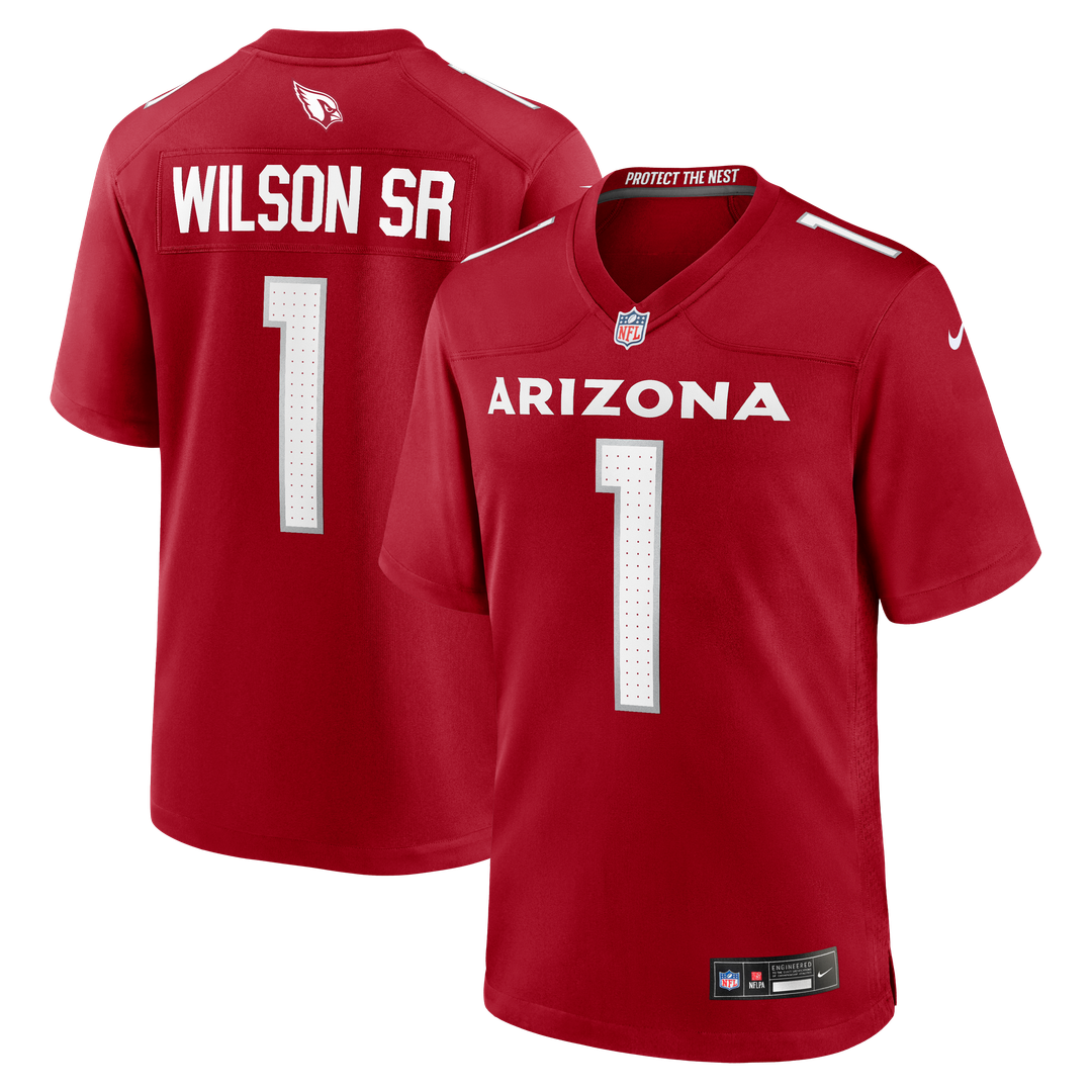 Mack Wilson Arizona Cardinals Nike Cardinal Team Game Jersey