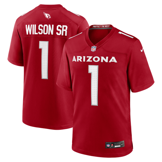 Mack Wilson Arizona Cardinals Nike Cardinal Team Game Jersey